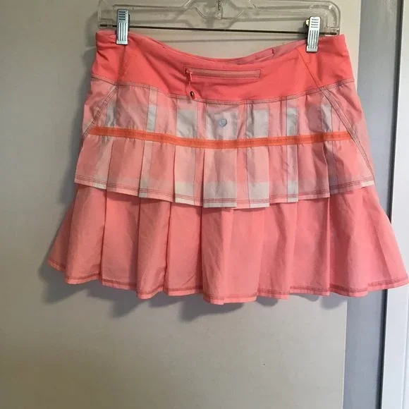 LULULEMON Pace Setter Running Skirt Size 6 Tall - Picture 2 of 12
